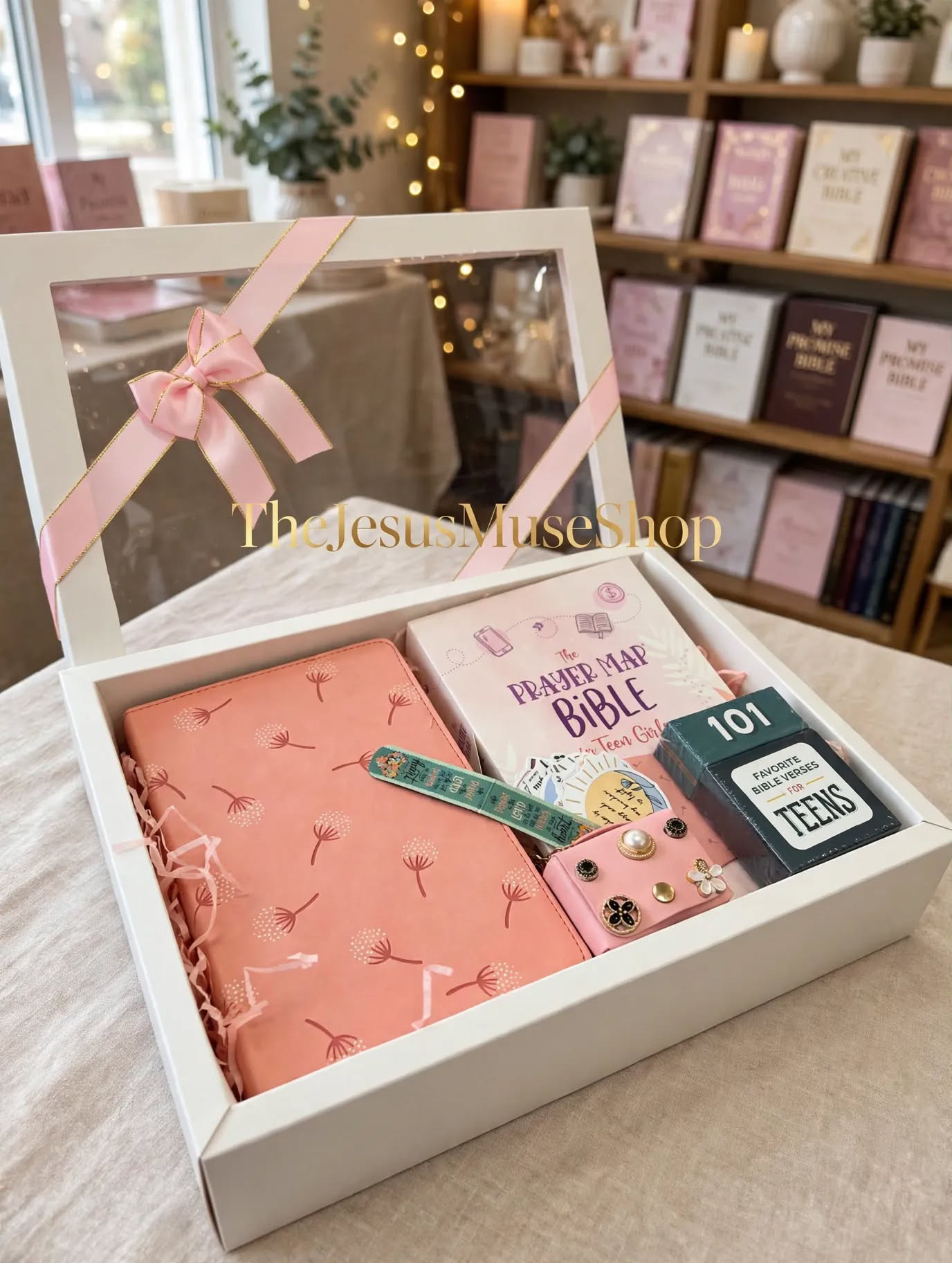 NLV Prayer Map Bible Gift Set