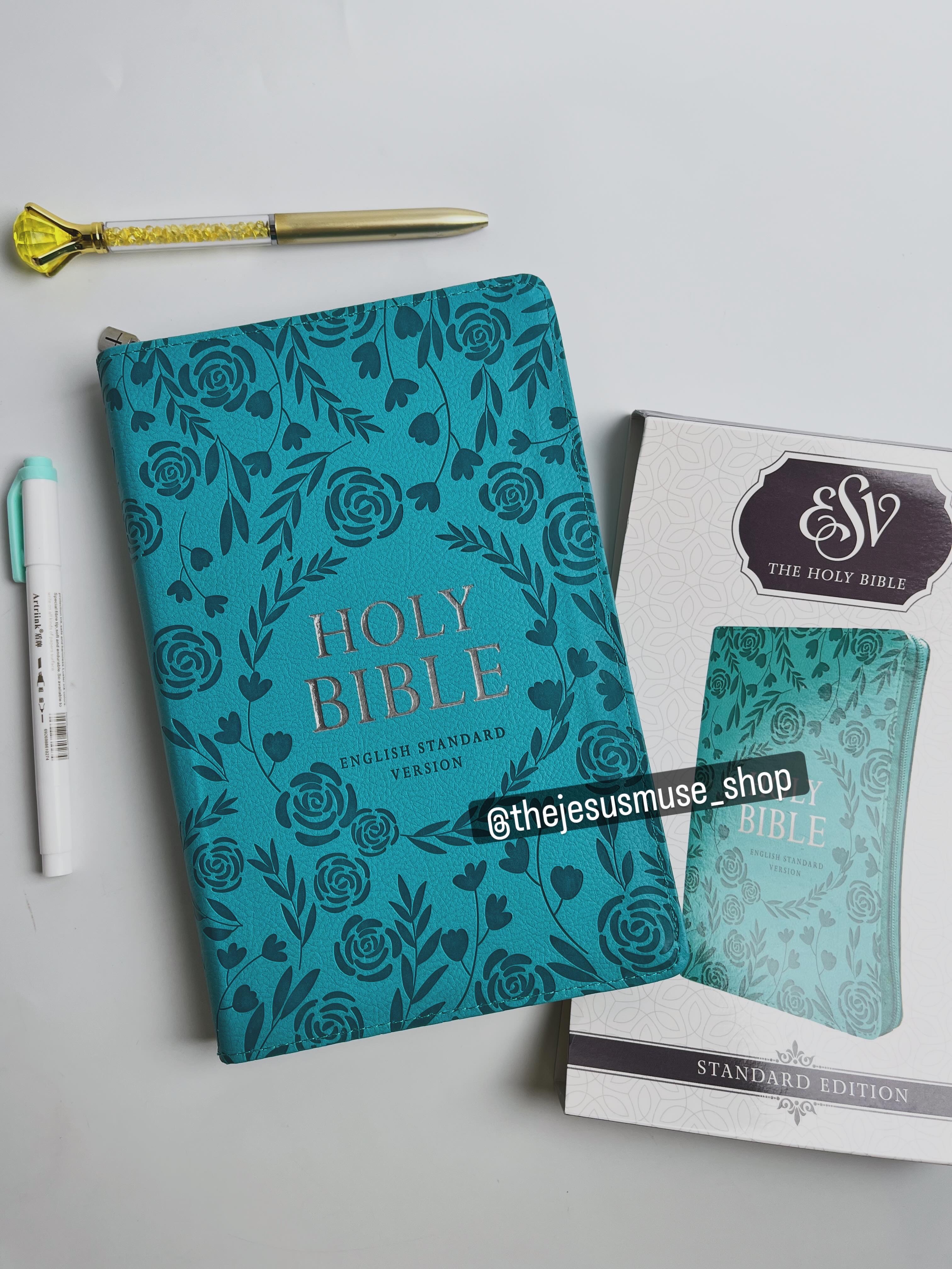 ESV-Teal/Zipped/Indexd