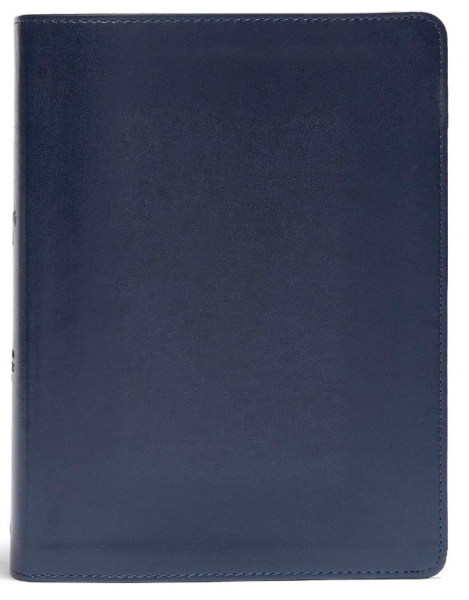CSB SHE READS TRUTH- Navy Blue Leather