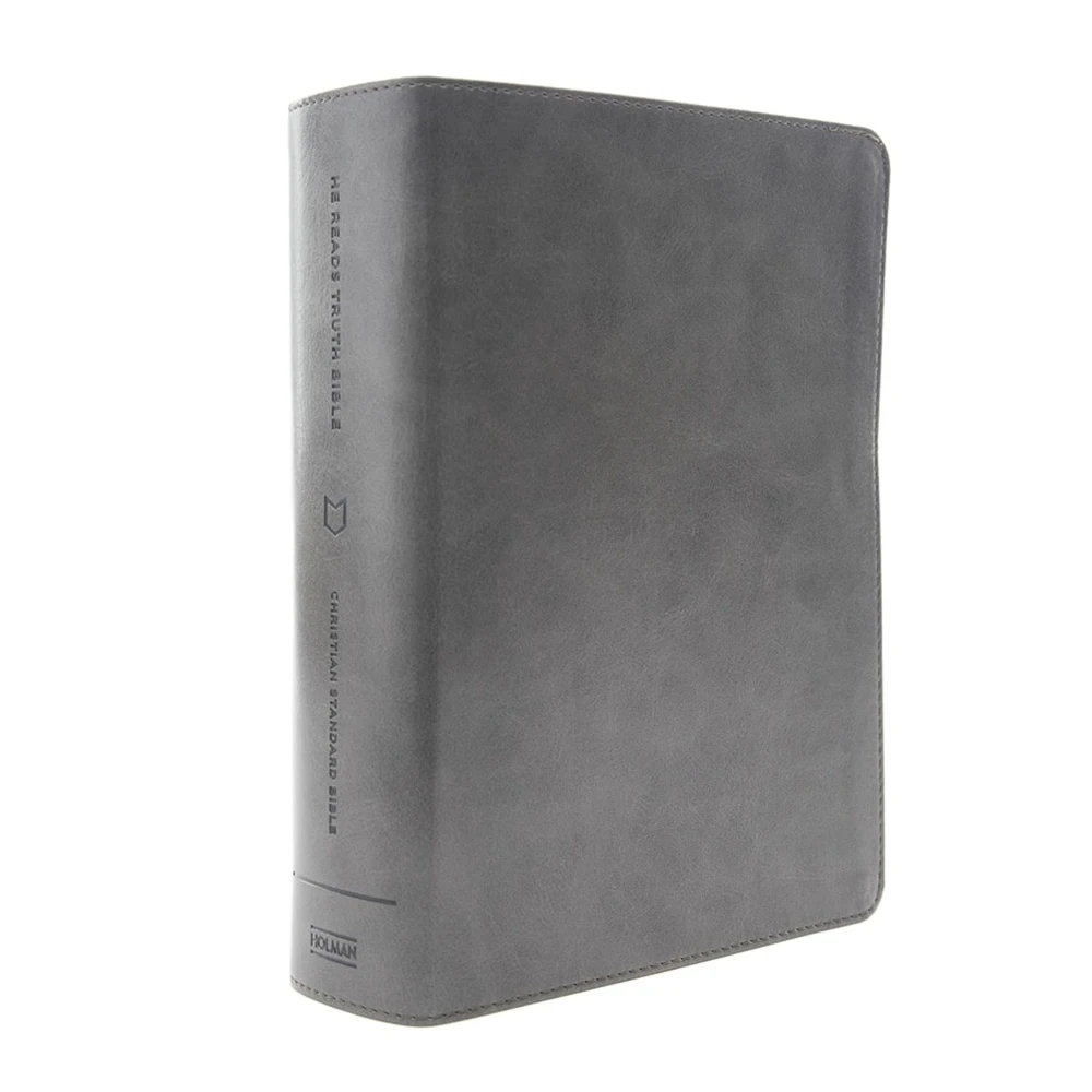 CSB HE READS TRUTH- Gray/Smoke Leathertouch