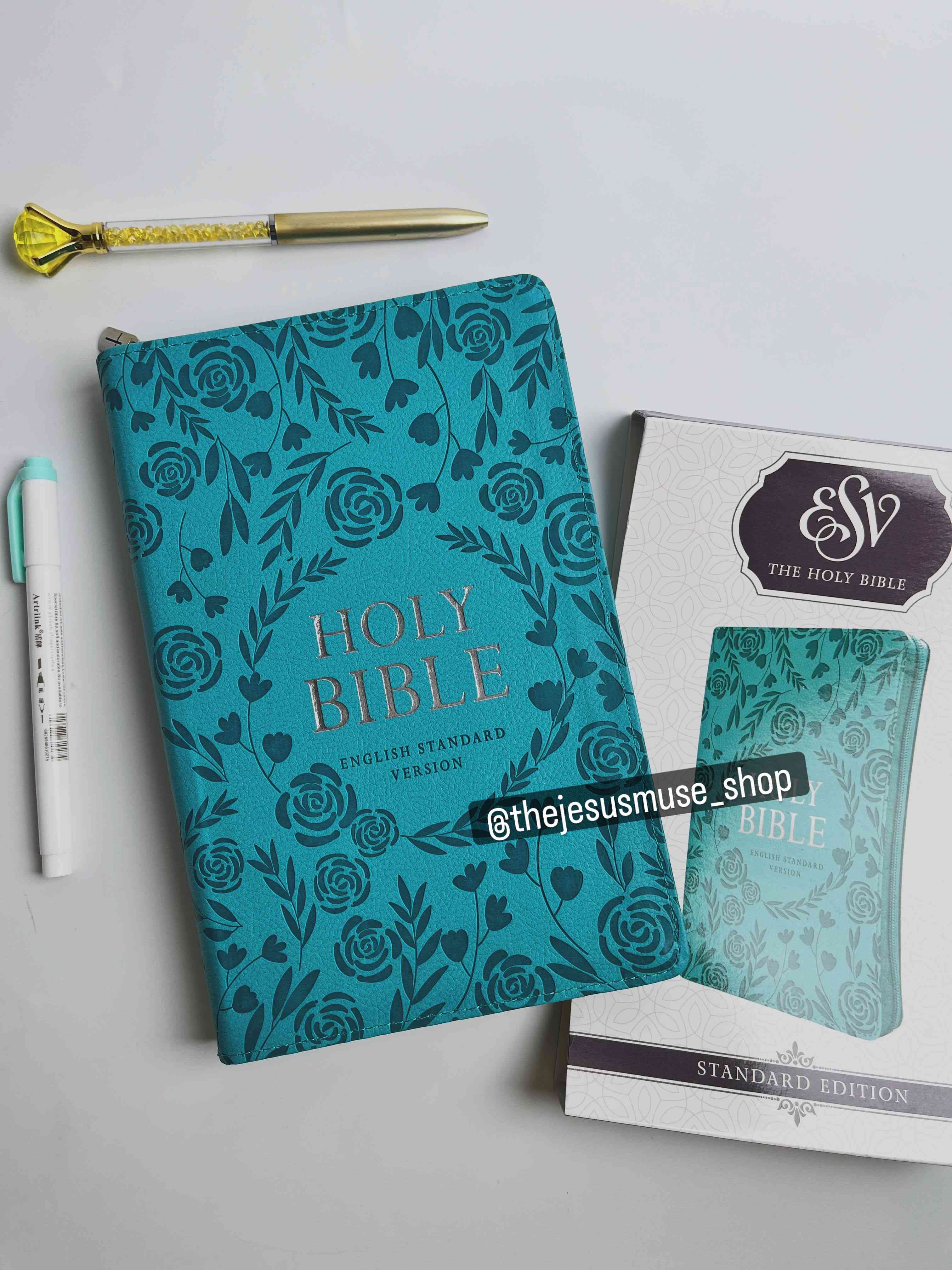 ESV-Teal/Zipped/Indexd