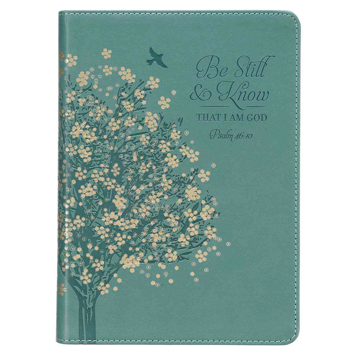 Be Still Faux Leather Journal