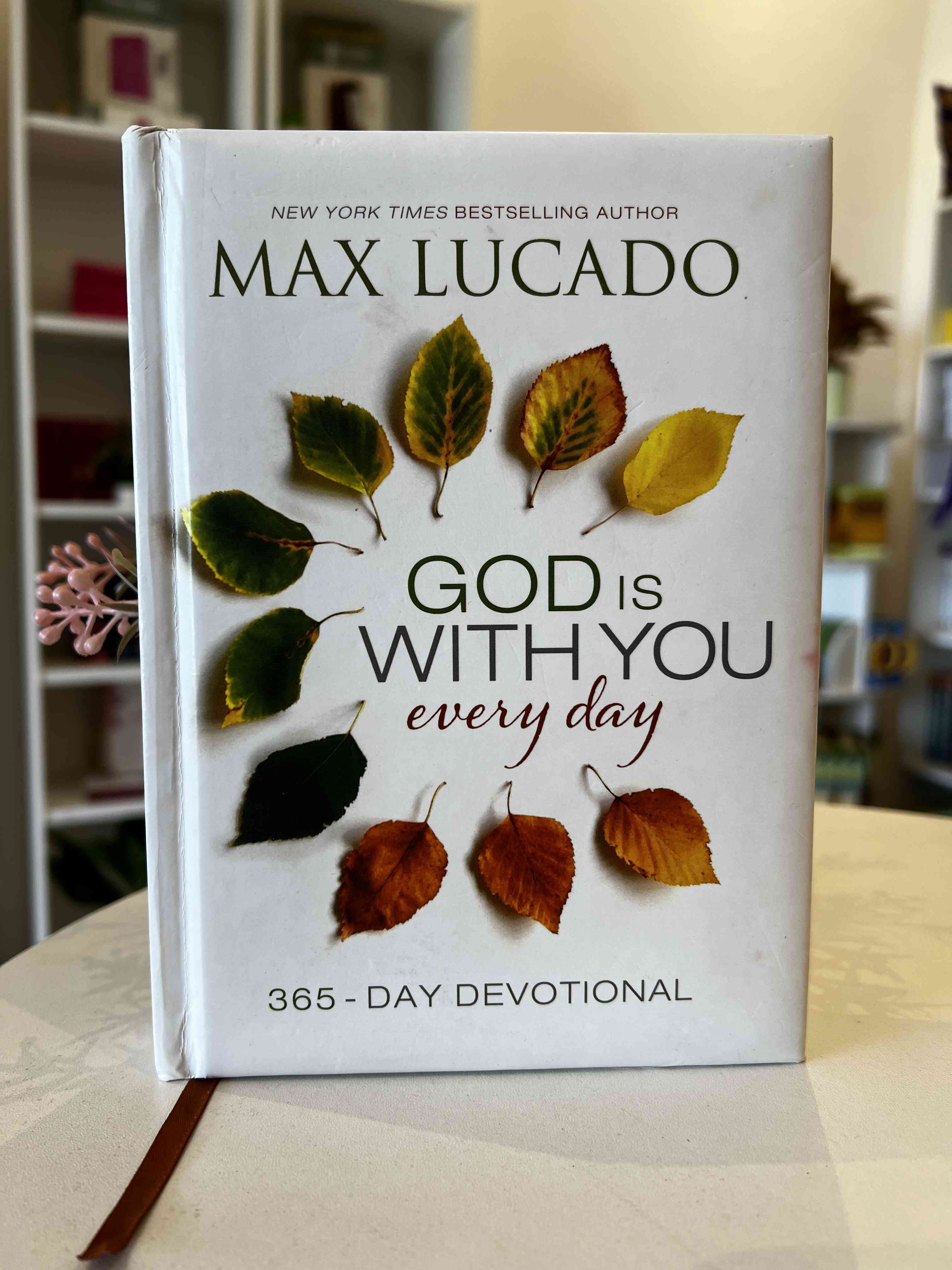 God is with you everyday-Max Lucado