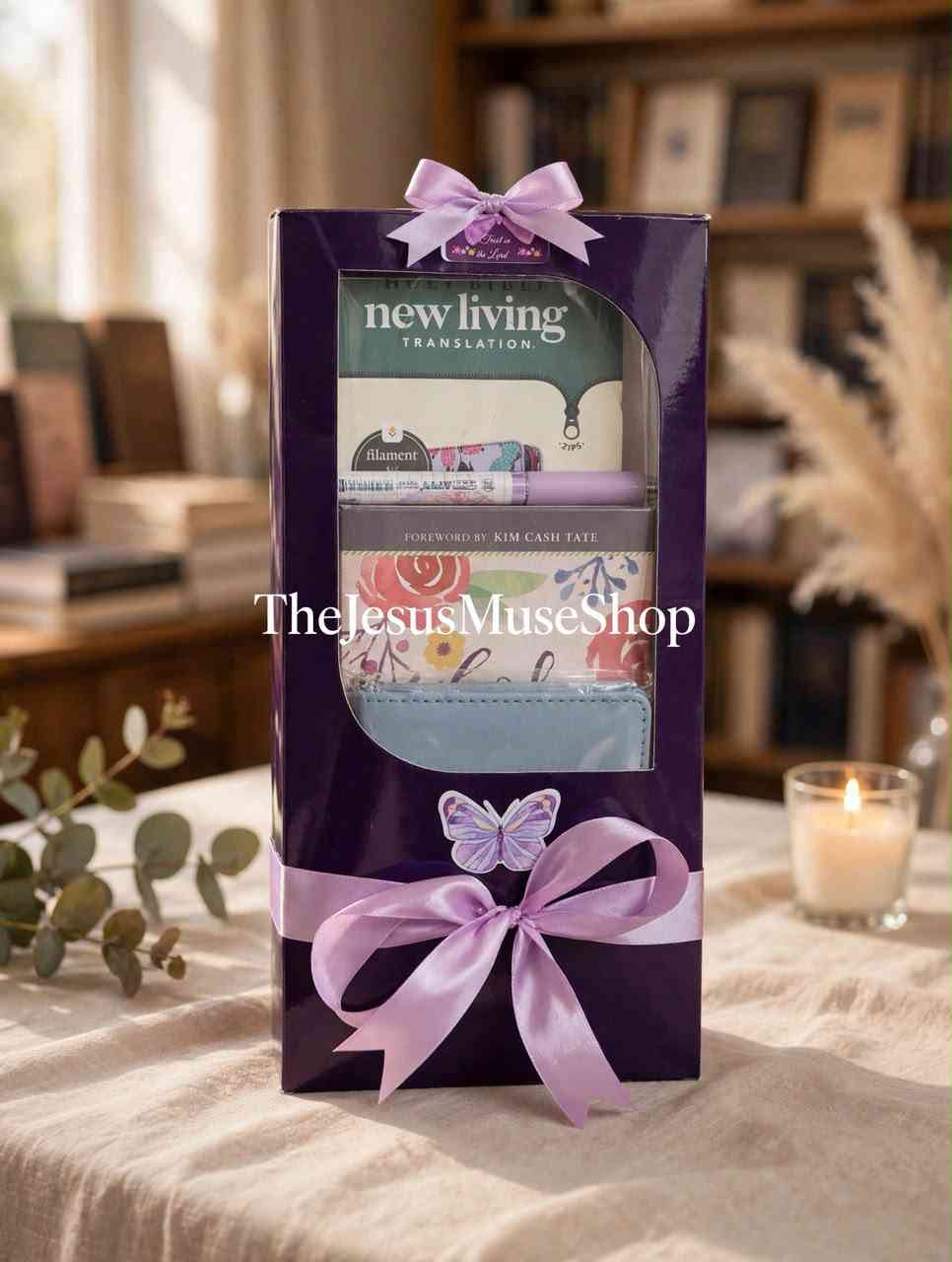 NLT Compact/God Loves Her Gift set